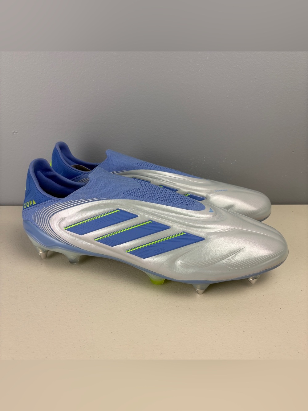 adidas Copa Pure 3 Elite Laceless Soft Ground Soccer Cleats IH0857 Size 12